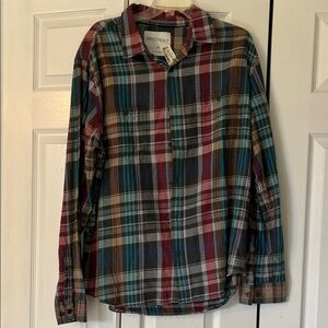 Aeropostale Men's Plaid Casual Shirt